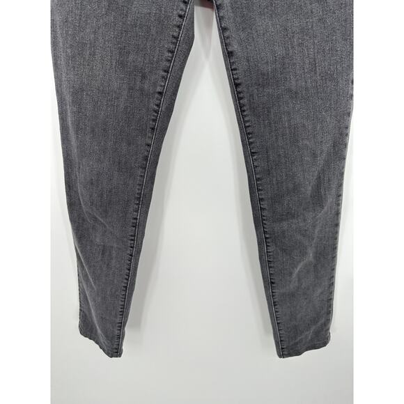 Loft Modern Skinny Gray Wash 5 Pocket Denim Stretch Jeans Womens Size 4 - Picture 3 of 9